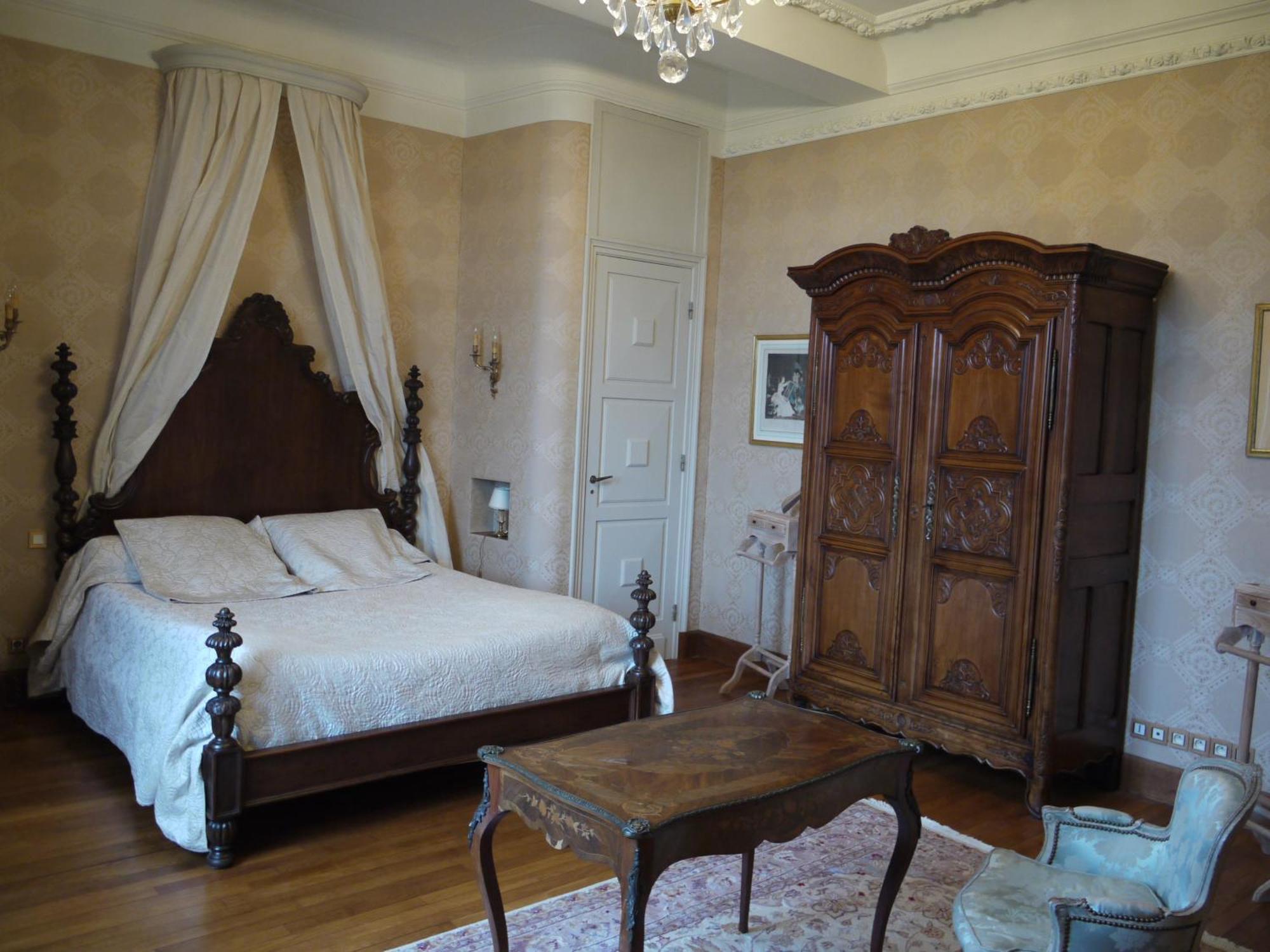 Chateau De Courseulles Chambre photo